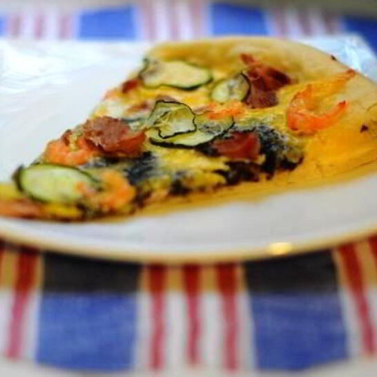 Рецепт суш-пиццы