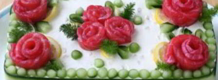 суши по-русски из красной рыбы. Шаг 12