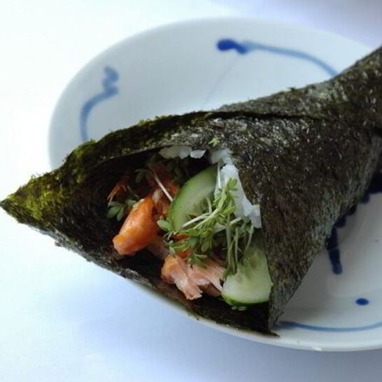 Рецепт суш-ролла с семгой