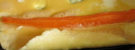 суши с омлетом цыплята. Шаг 11