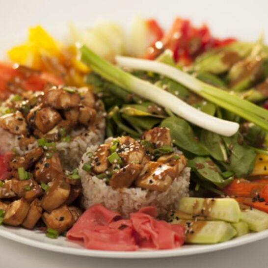 Рецепт суш-салата