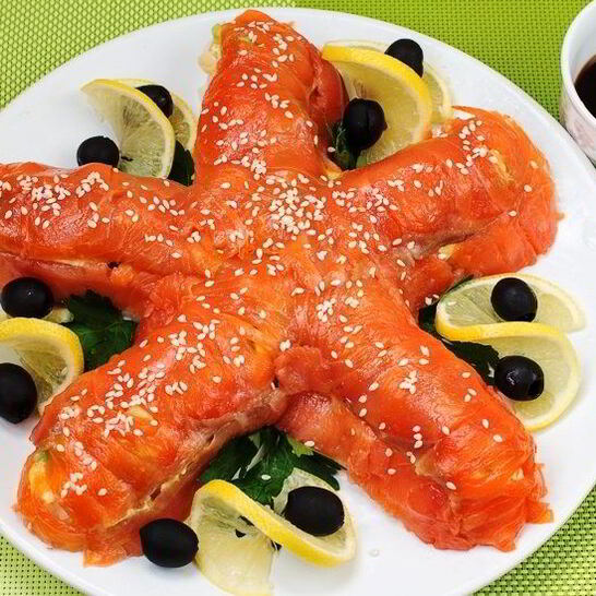 Рецепт суш-торта морская звезда