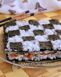 Суши торт закусочный