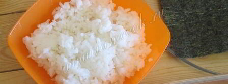 суши торт закусочный. Шаг 5