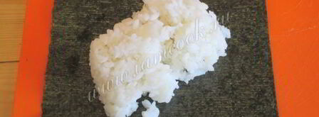 суши торт закусочный. Шаг 11