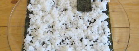 суши торт закусочный. Шаг 12