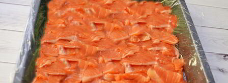 суши торт. Шаг 5