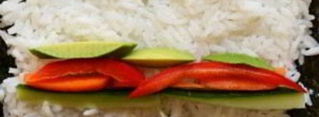 суши вегетарианские. Шаг 4