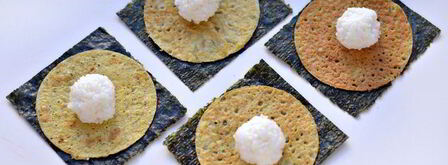 суши восточный цветок. Шаг 9