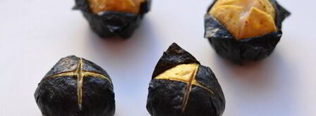 суши восточный цветок. Шаг 11