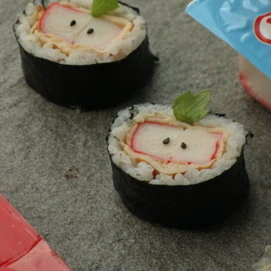 Рецепт суш яблоки с крабовыми палочками