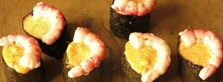 суши, запеченные со спайси соусом с крабовыми палочками. Шаг 11