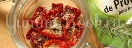 вяленые помидоры в электросушилке. Шаг 5