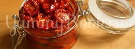 вяленые помидоры в электросушилке. Шаг 6