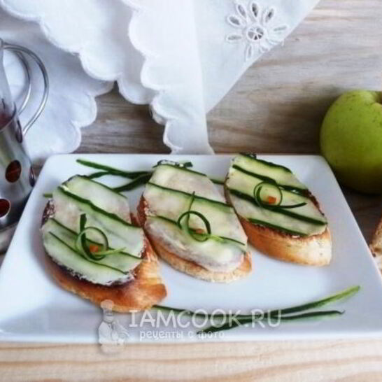 Рецепт английских сэндвичей с огурцом