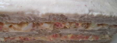 исландский сэндвич с лососем и креветками. Шаг 6