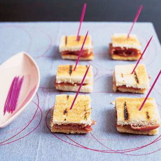 Рецепт мини-сэндвичей с беконом