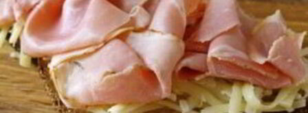 сэндвич с ветчиной и ананасами. Шаг 4