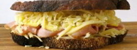 сэндвич с ветчиной и ананасами. Шаг 6