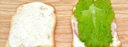 сэндвич с ветчиной. Шаг 4