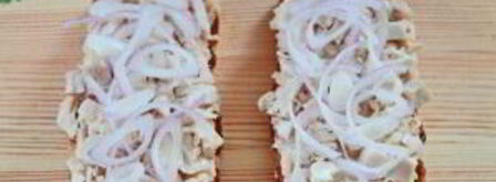 сэндвичи с курицей, редисом и фасолью. Шаг 6