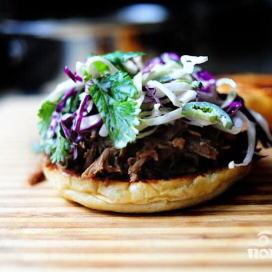 Рецепт сэндвичей со свининой и капустой