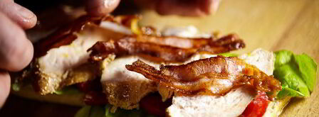 теплый сэндвич с куриной грудкой. Шаг 10