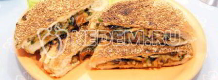 вегетарианский сэндвич. Шаг 7