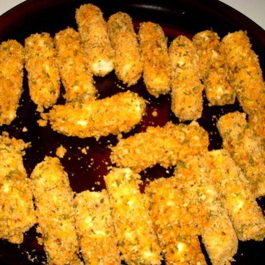 Рецепт сырных палочек из моцареллы