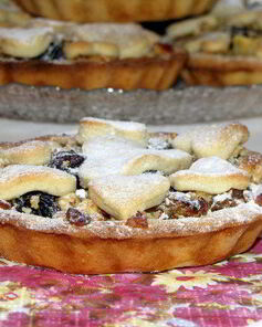 Бельгийские тарталетки с фруктово-ореховой начинкой