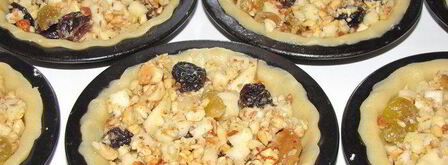 бельгийские тарталетки с фруктово-ореховой начинкой. Шаг 8