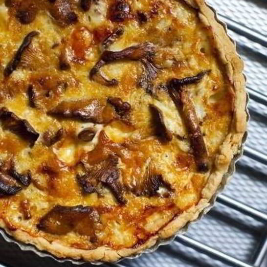 Рецепт картофельных тарталеток с лисичками