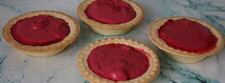 холодные пирожные из вишни в тарталетках. Шаг 4