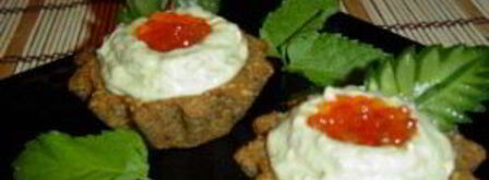 тарталетки из черного хлеба. Шаг 8