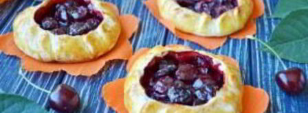 тарталетки с черешней. Шаг 12