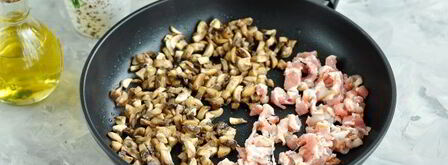 тарталетки с грибами и сыром в духовке. Шаг 5