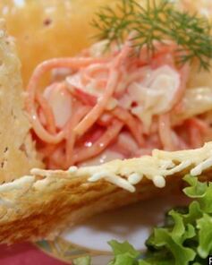 Тарталетки с сыром