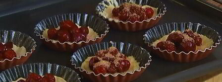 тарталетки с вишней. Шаг 8