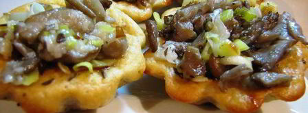 тарталетки сырные с грибами. Шаг 11