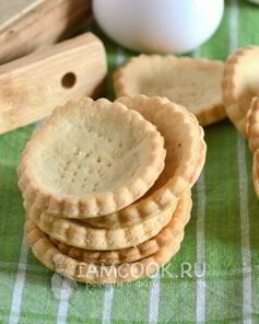 Тесто для тарталеток и закусочных корзиночек