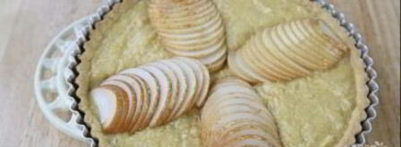 грушевый тарт с миндалем. Шаг 12