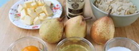 грушевый тарт с миндалем. Шаг 8