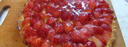 клубнично-кокосовый тарт. Шаг 10