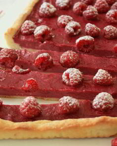 Малиновый тарт