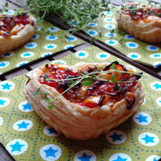 Рецепт мини-тартов со сладким перцем