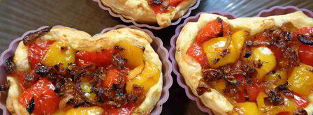 мини-тарты со сладким перцем. Шаг 11