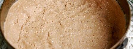 шоколадно-творожный тарт-суфле с малиной. Шаг 5