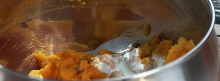 шоколадно-тыквенный тарт. Шаг 4