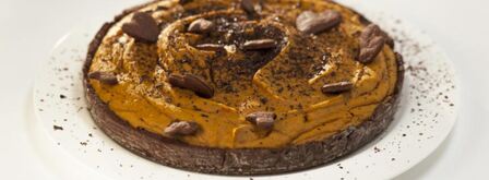 шоколадно-тыквенный тарт. Шаг 7