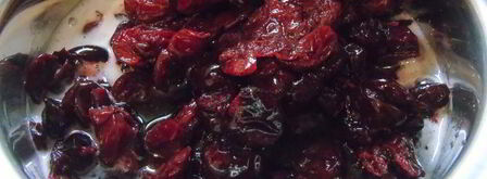 сметанный тарт с вишней и вином. Шаг 6